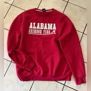 Alabama Crimson Tide Crewneck Sweatshirt Colosseum Men’s Sz 3XL
